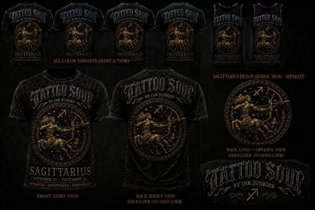 Zodiac collection tees universal fit unisex
