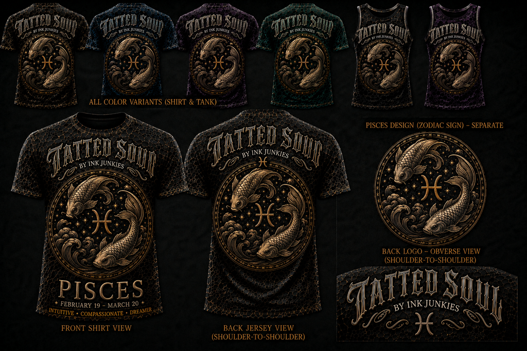 Zodiac collection tees universal fit unisex