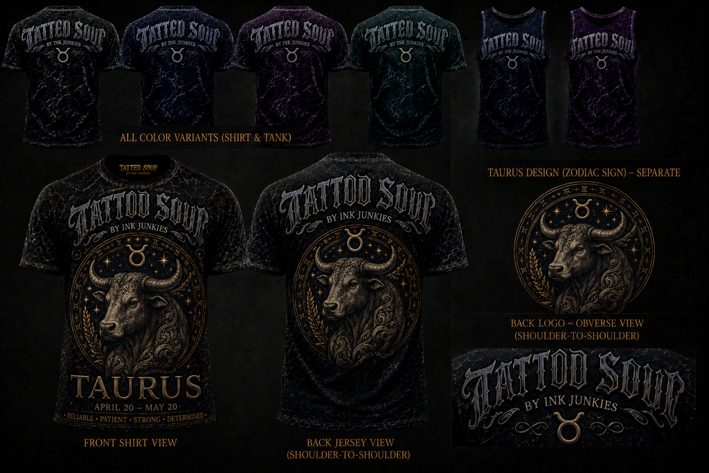 Zodiac collection tees universal fit unisex