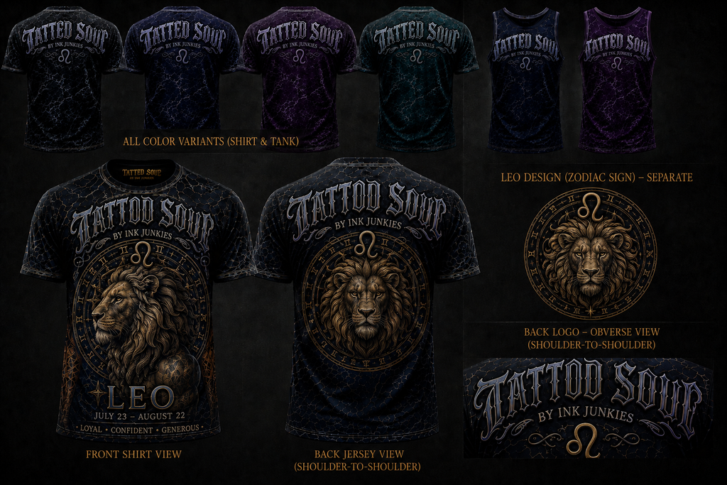 Zodiac collection tees universal fit unisex