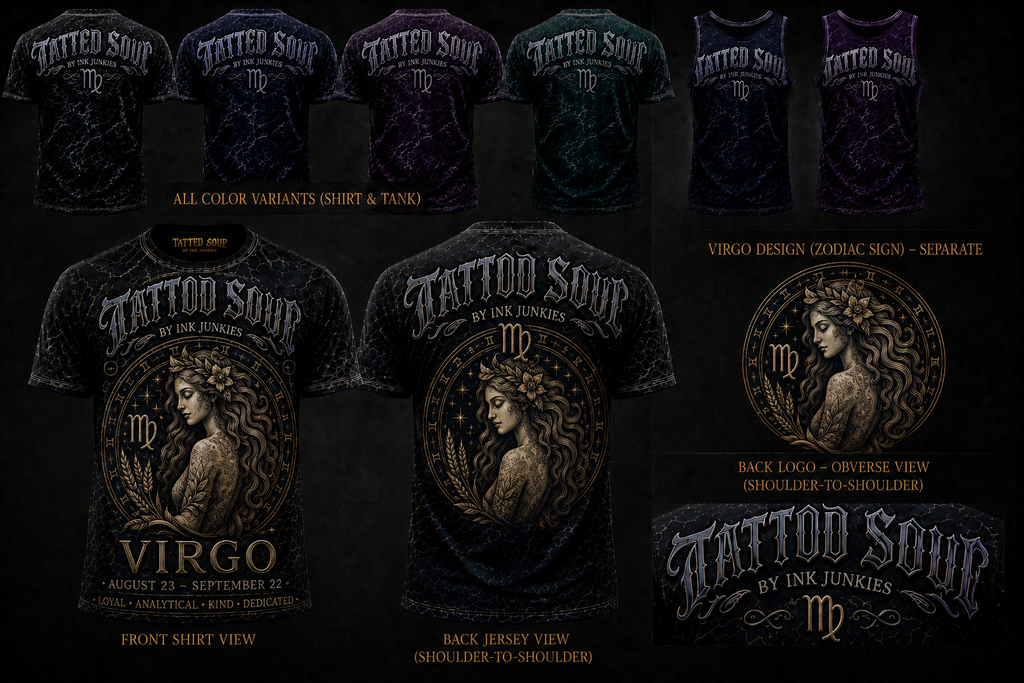 Zodiac collection tees universal fit unisex