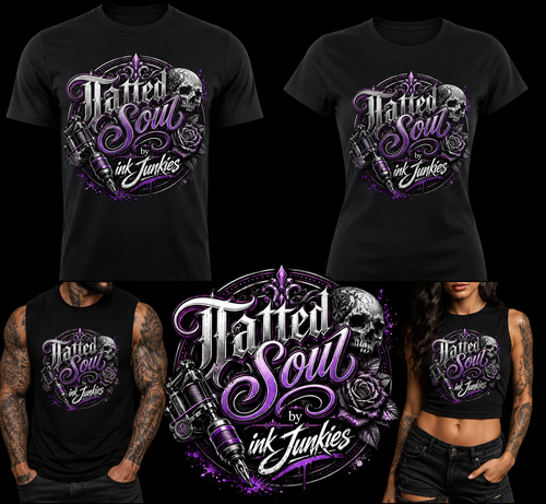 Tatted Soul by ink Junkies collection summer men and women's